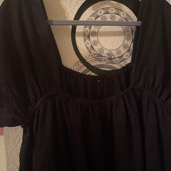 Plus Size Women’s black off the shoulder midi dress size XL pre-owned - Picture 6 of 10